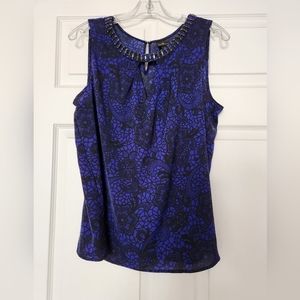 Worthington, Large, Womens Jeweled Tank Top